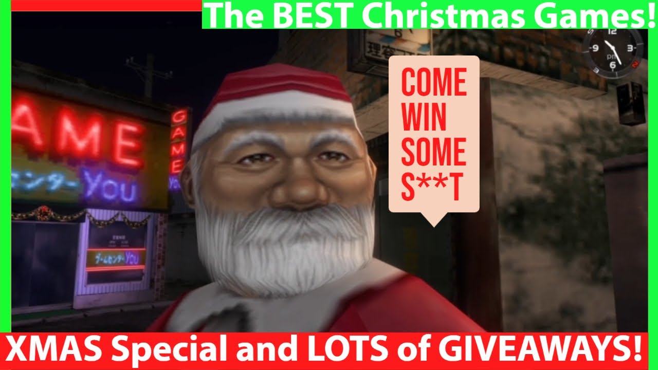 Gaming Giveaways and Christmas Games! The Best Retro Gaming Xmas Games and Giveaways from Santa!