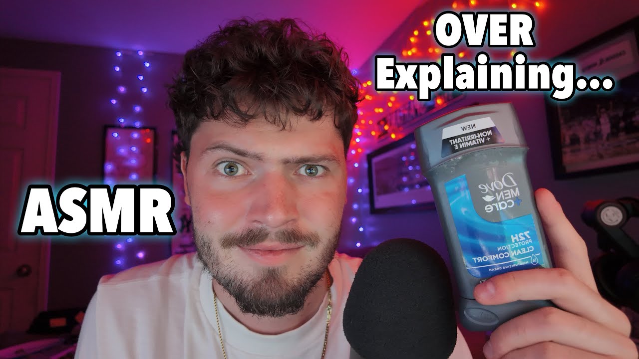 ASMR Over Explaining Simple Random Tasks (oddly tingly)