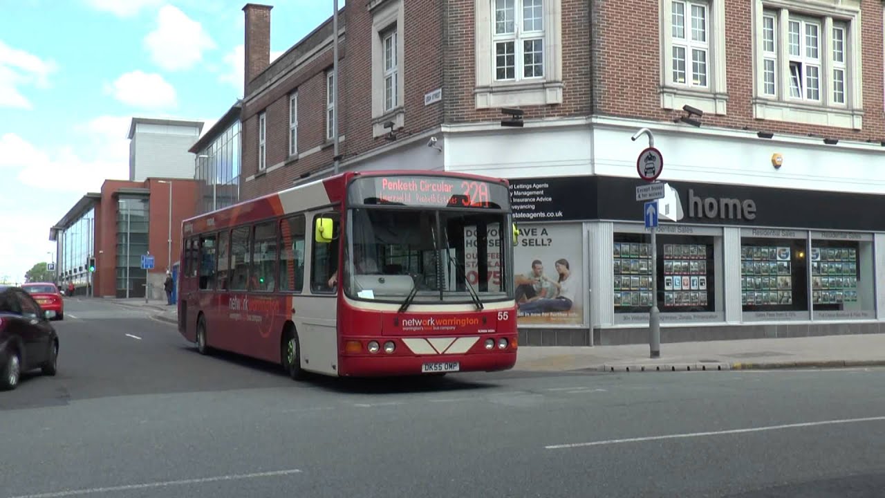 BUSES IN WARRINGTON MAY 2015