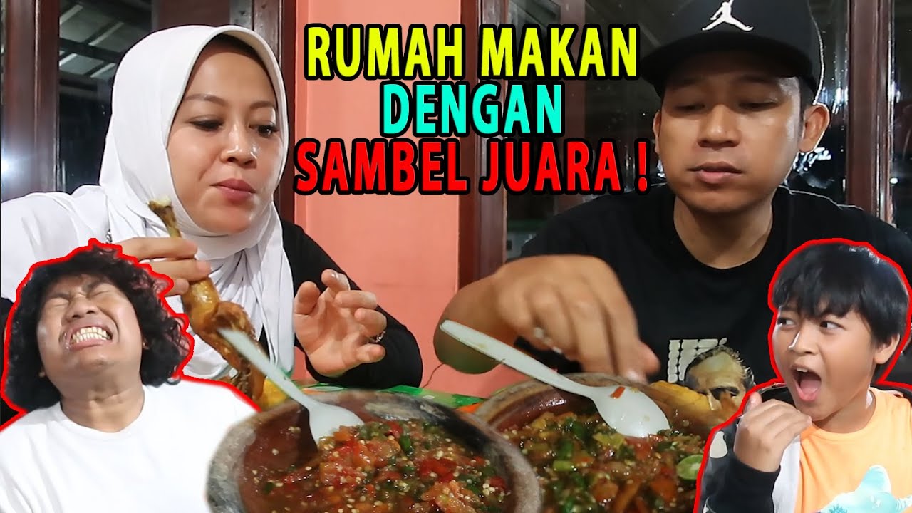Walaupun buka tengah malem rumah makan ini tetep rame, SAMBELNYA JUARA !