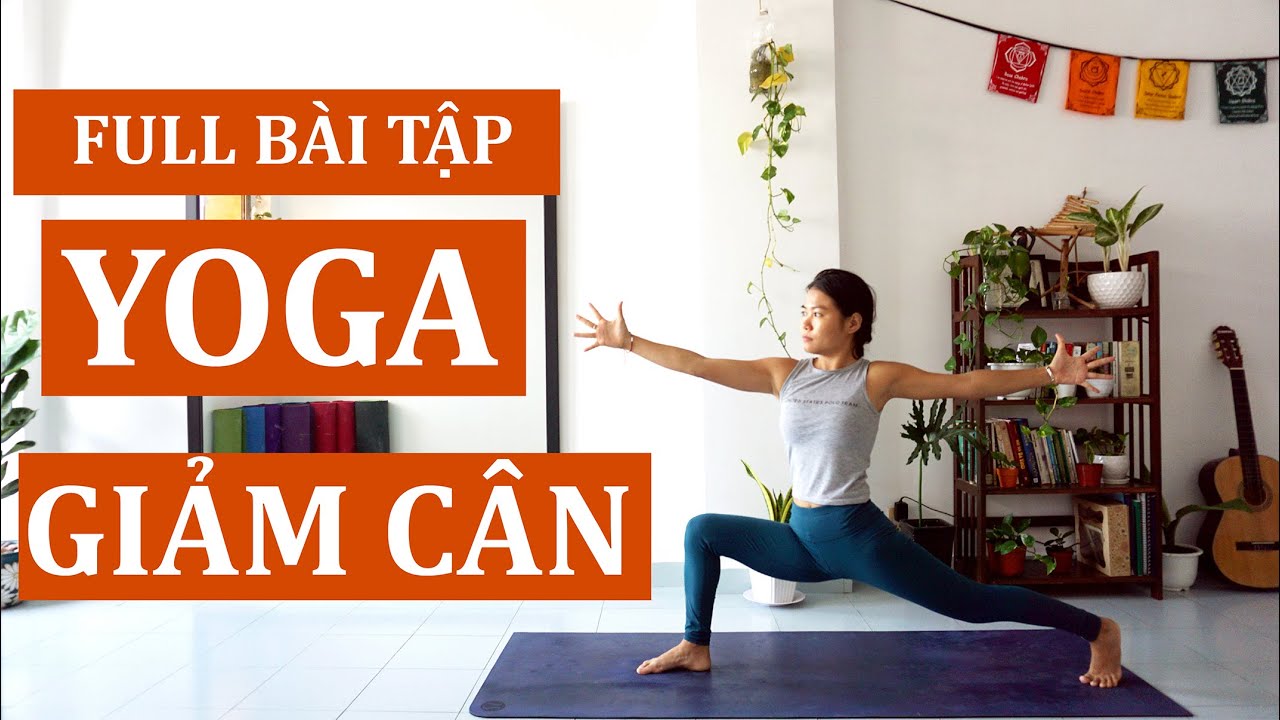 ⭐60 phút bài tập Yoga Giảm Cân - yoga giảm mỡ bụng, săn chắc toàn thân | all levels