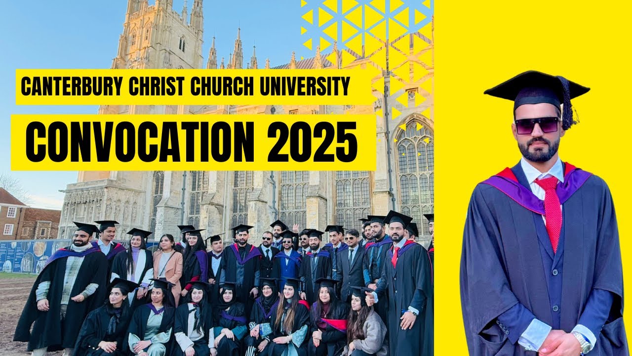 Canterbury Christ Church University Convocation 2025 | Graduation Ceremony 2025 | CCCU Reviews