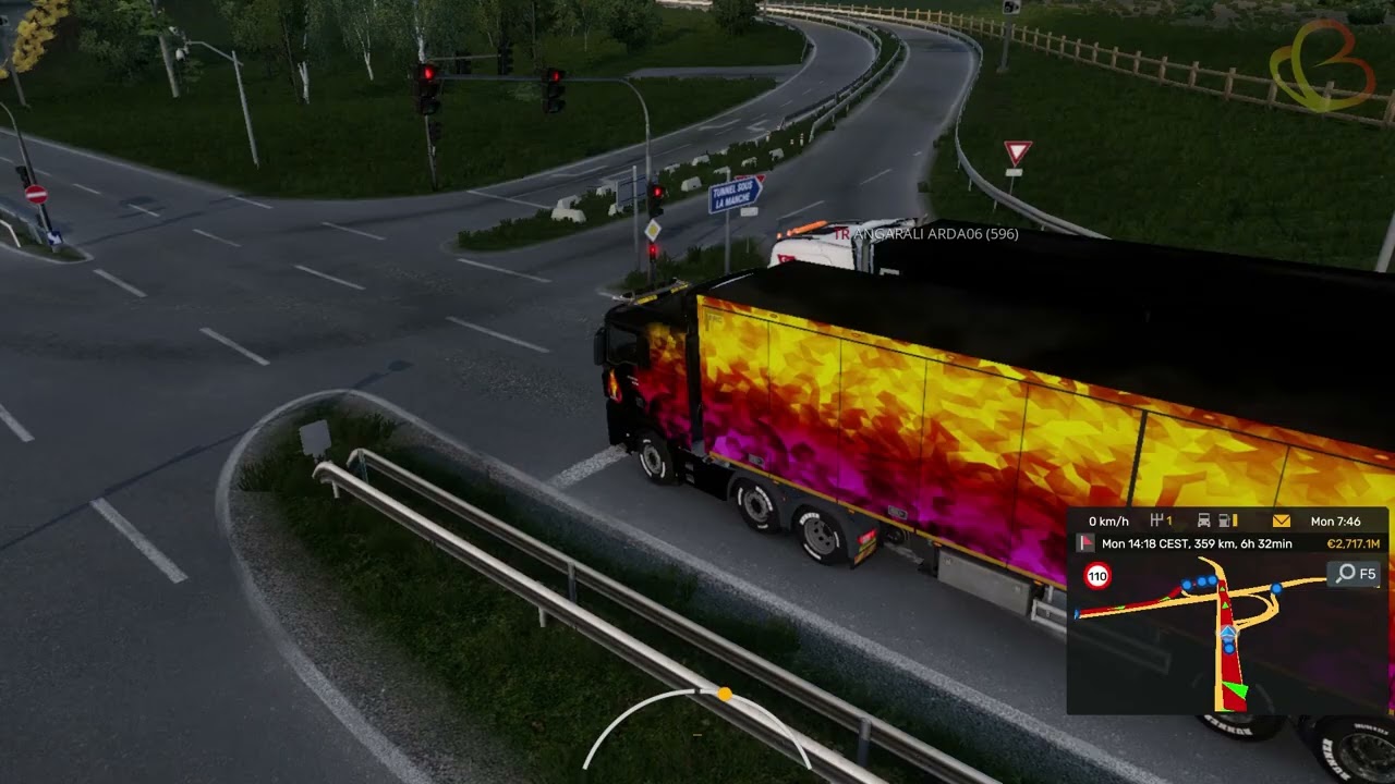 New truck C-D Road | Episode #1 | TruckersMP | Euro Truck Simulator 2