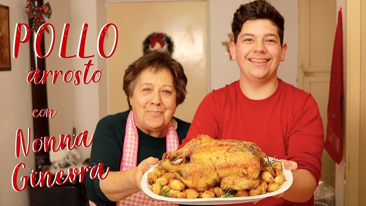 POLLO ARROSTO  CON PATATE con Nonna Ginevra ❤️|  Lorenzo in cucina