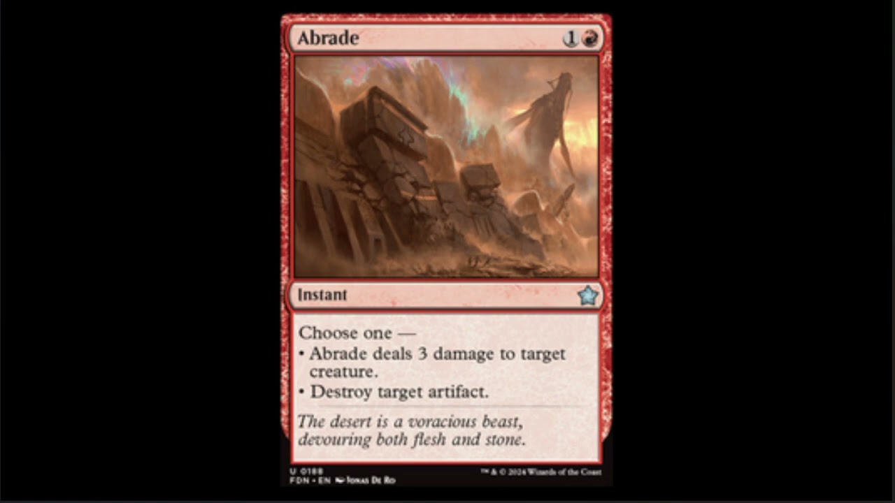Best foundations cards in Red MTG