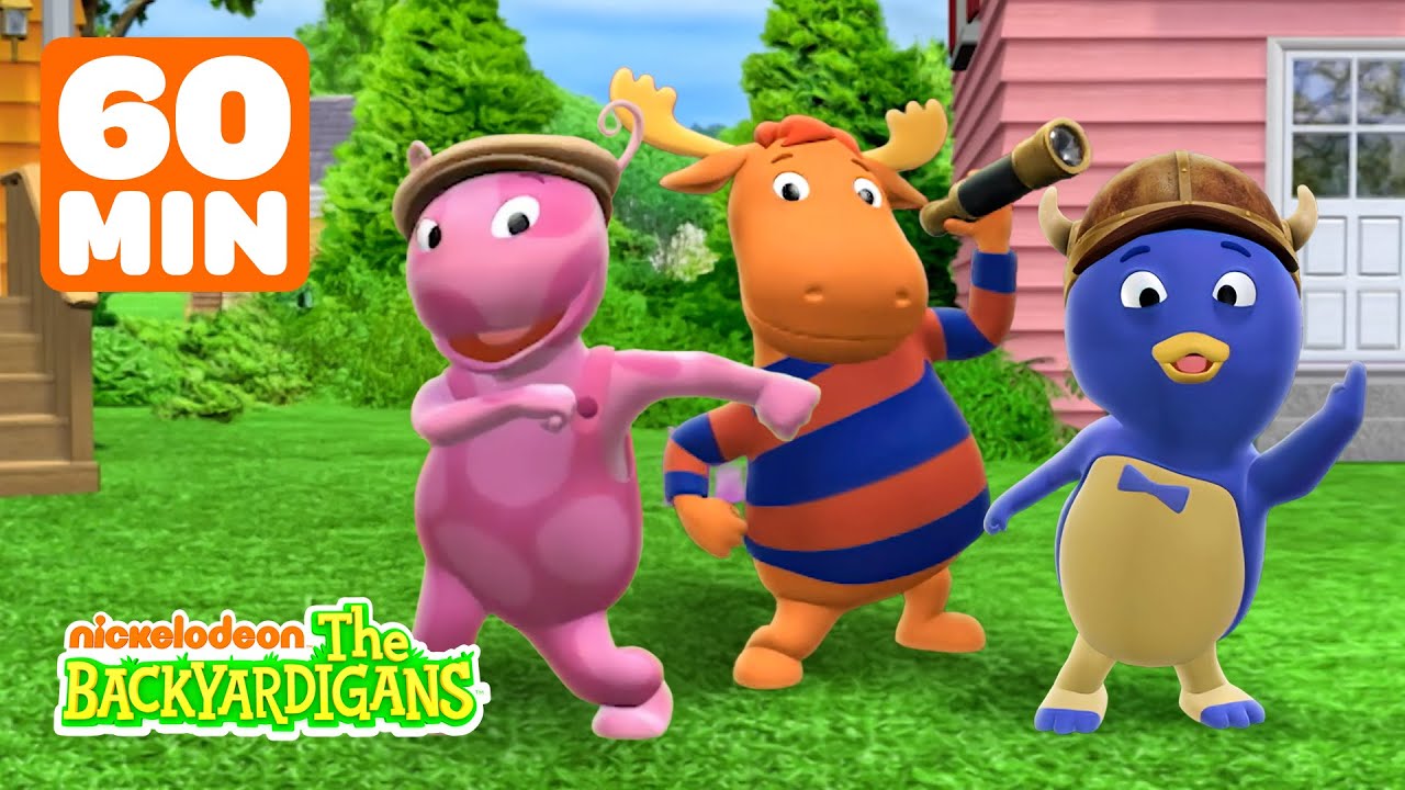 Uniqua, Pablo & Tyrone's Backyard Adventures! | 1 Hour | The Backyardigans