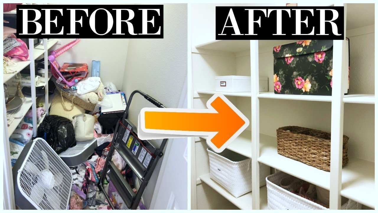 CLOSET ORGANIZATION AND DECLUTTER | KONMARI METHOD | CLEANING MOTIVATION | Tara Henderson