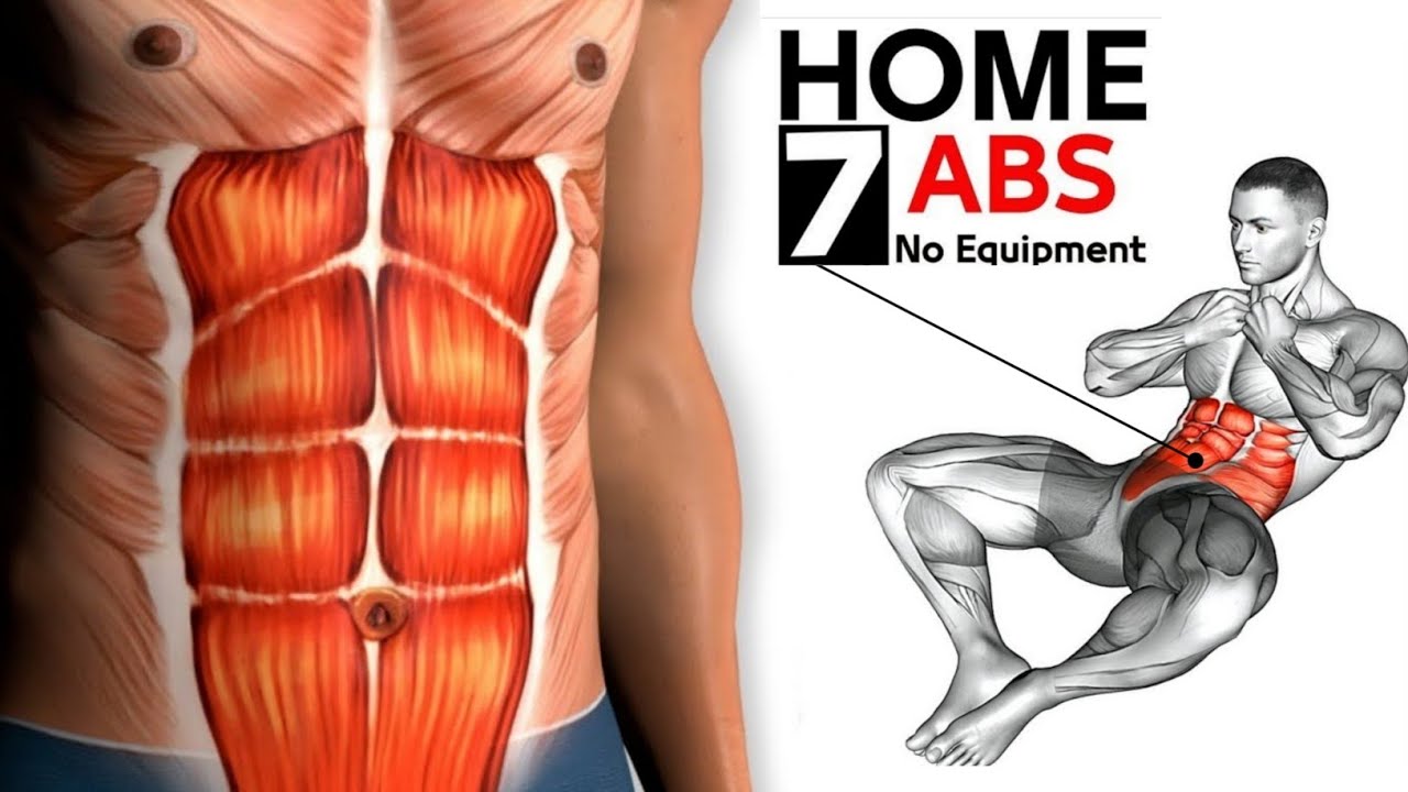 7 Min 7 Day 7 Exercise for Six Pack Abs