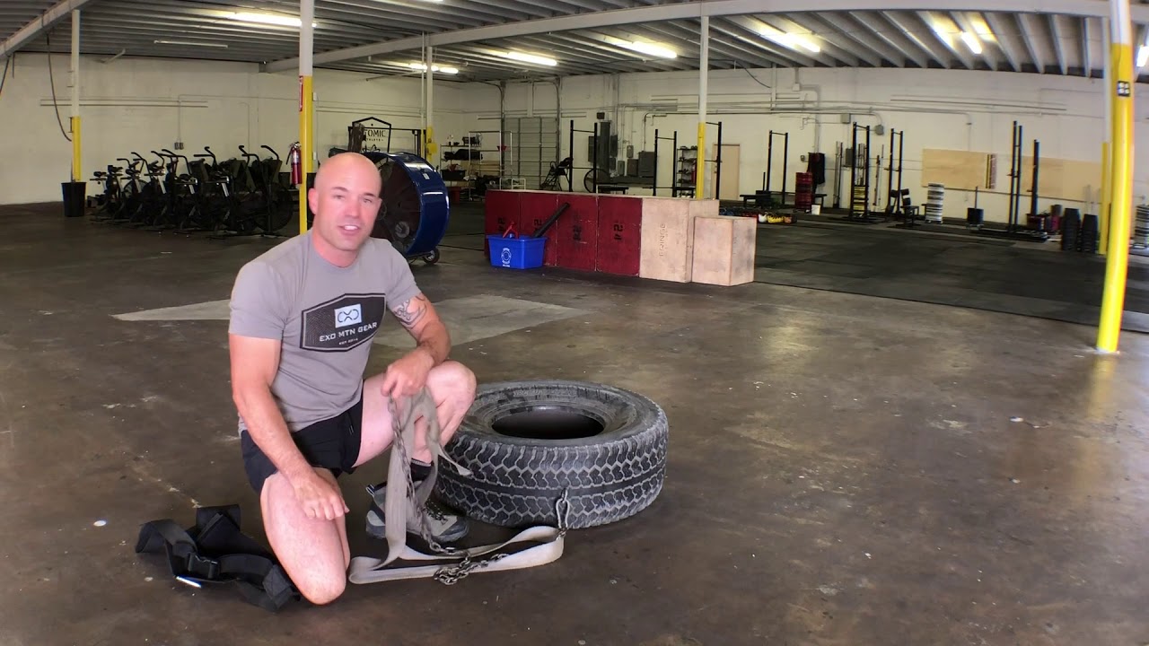 Best Exercises For Hunting - TIRE DRAG