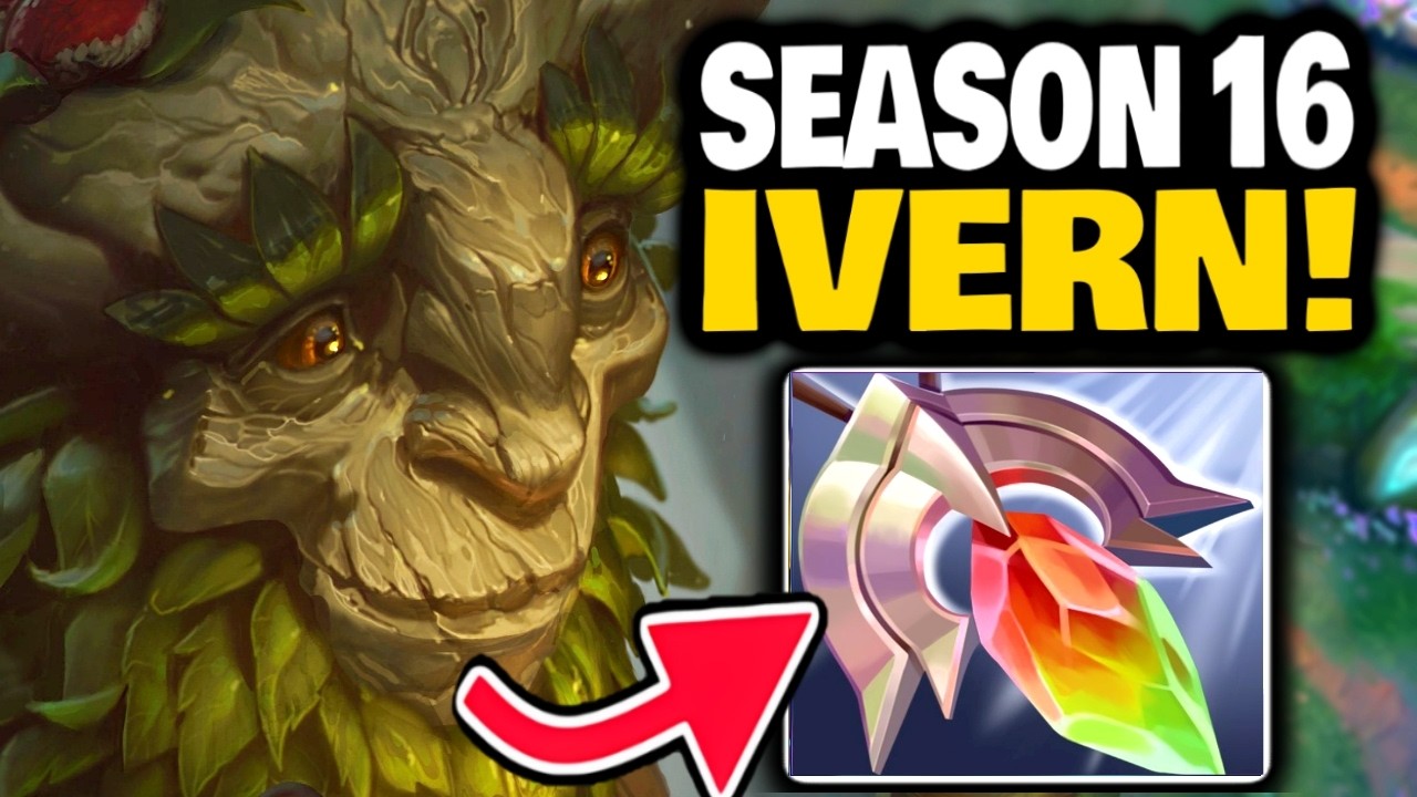 HOW to IVERN  jungle in SEASON 16!!!