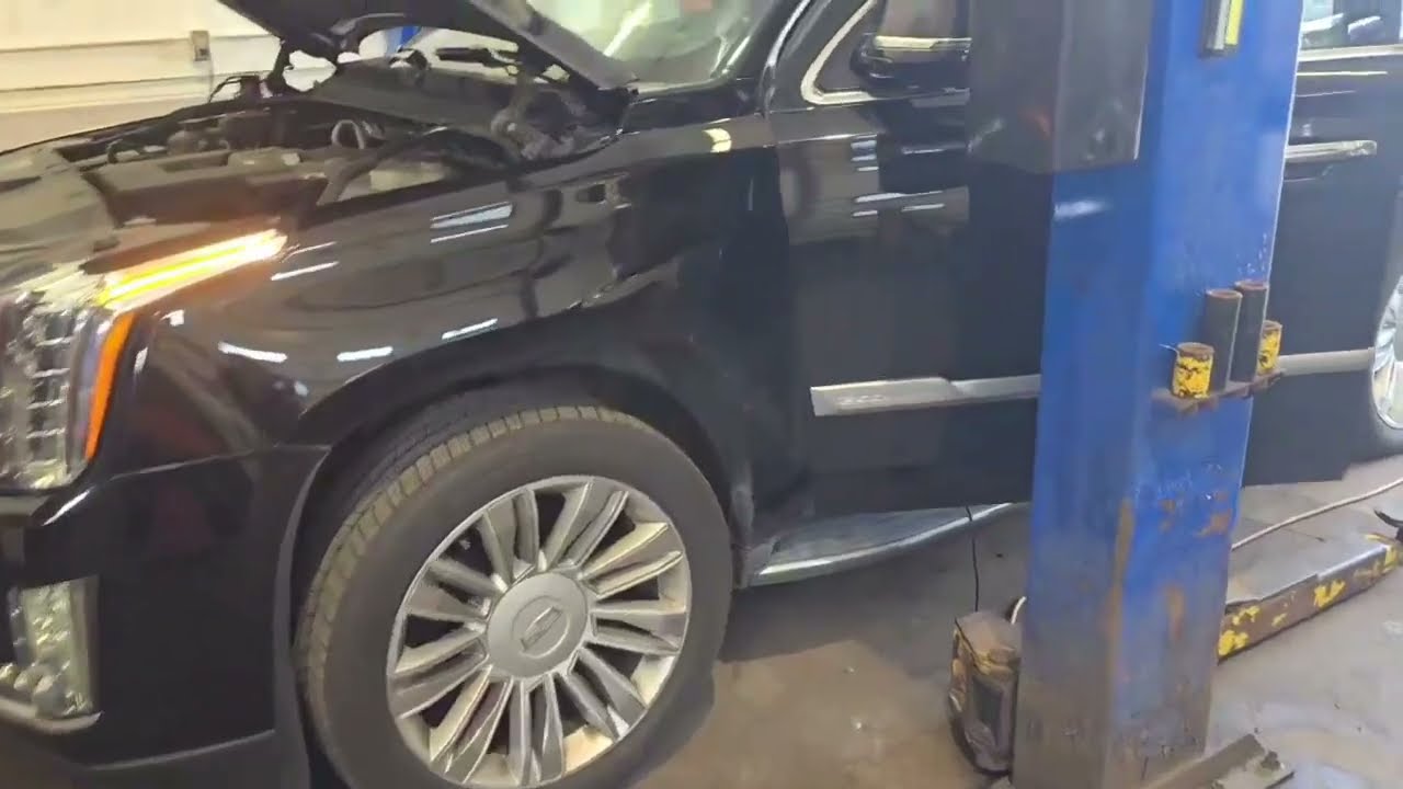 2016 Cadillac Escalade. Programming short range radar sensor with GM Techline Connect and cardaq M.