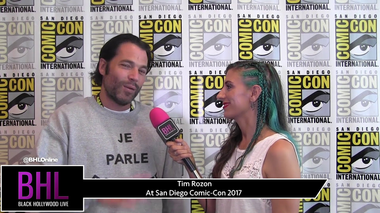 Tim Rozon (Wynonna Earp) at San Diego Comic-Con 2017