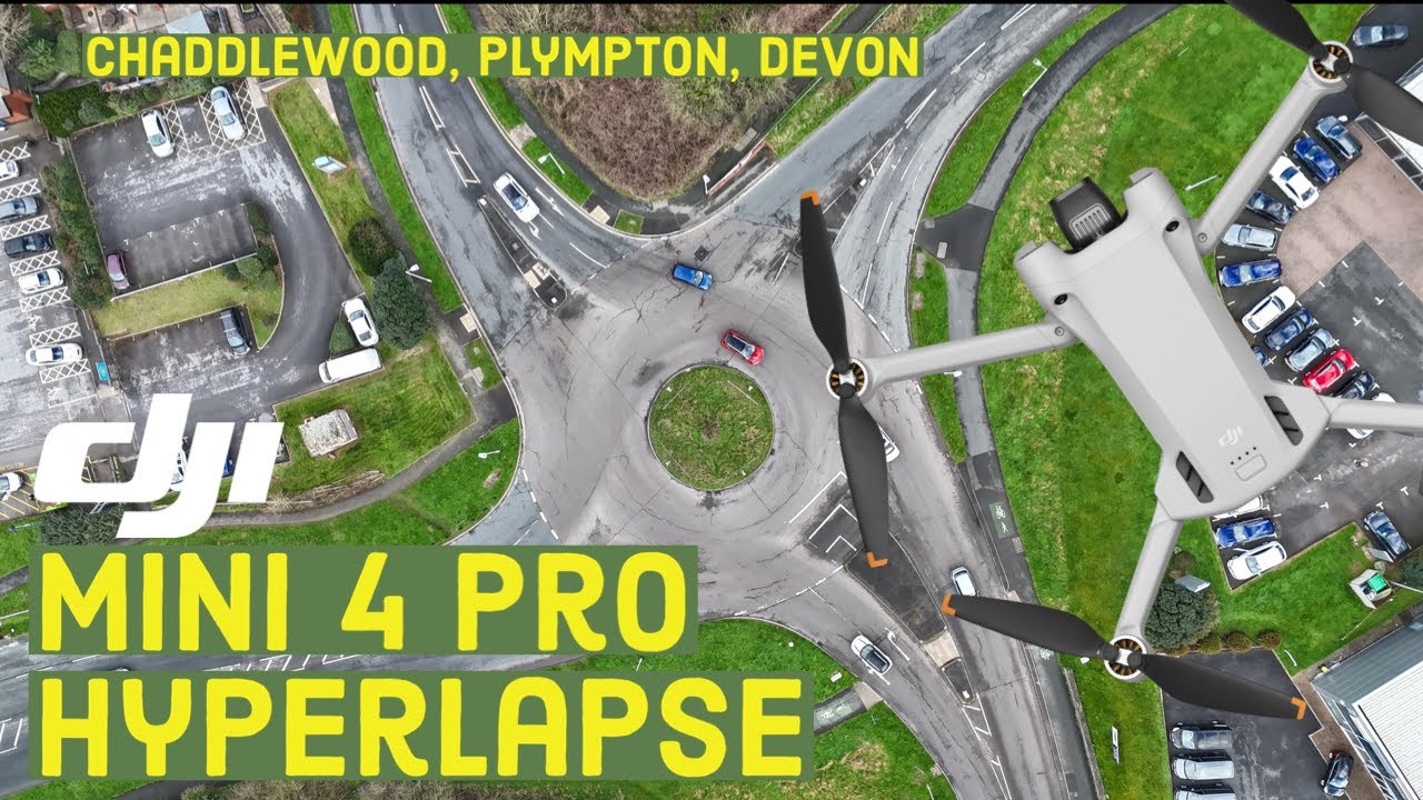 Drone Footage above Chaddlewood, Plympton. DJI Mini 4 Pro