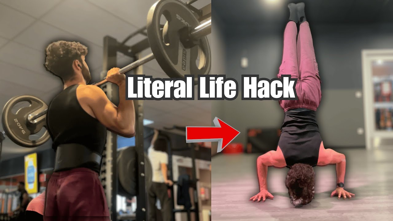 Strong Overhead Press = Easy Handstand Push Ups