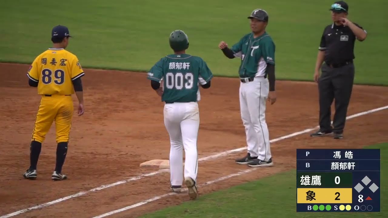 4月22日（六）自辦賽 台鋼雄鷹VS.中信兄弟 賽事精華 @fisher0201