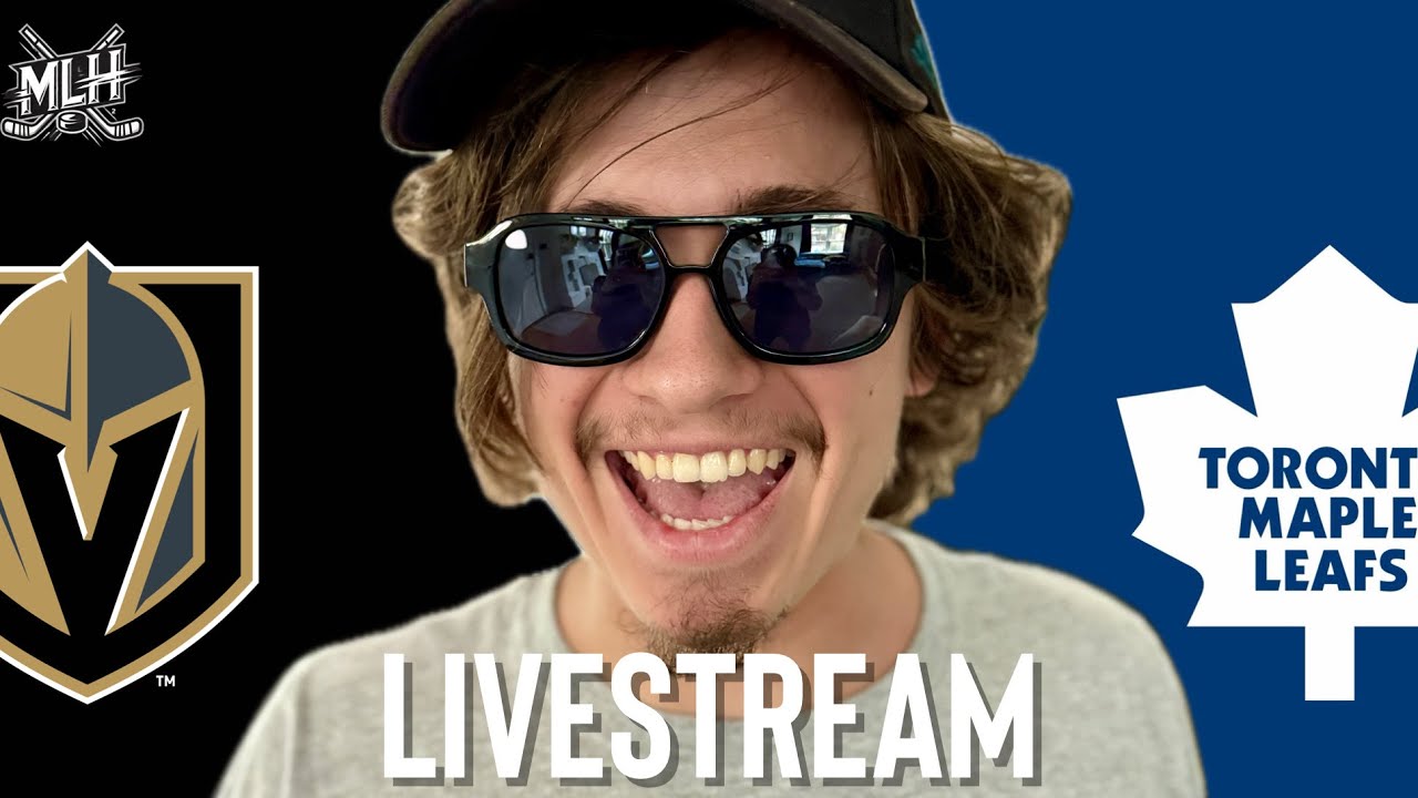 Livestream 7:05 PM ET  @vegasgoldenknights at @TorontoMapleLeafs