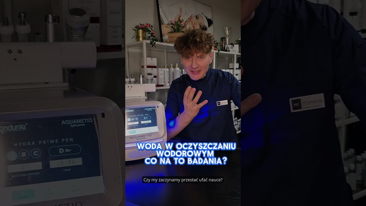 Woda nasycona w urządzeniach kosmetycznych