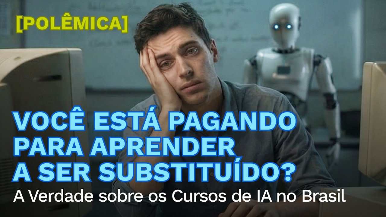 [TECHNIUM CAST] O erro dos cursos de IA: formam operadores, não pensadores!