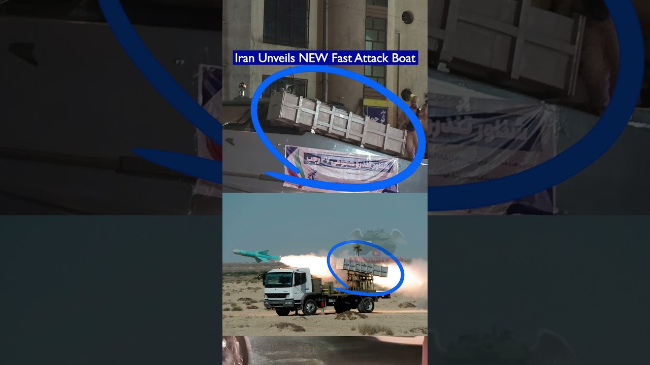 Iran Unveils NEW 100-Knot Fast Attack Boat 