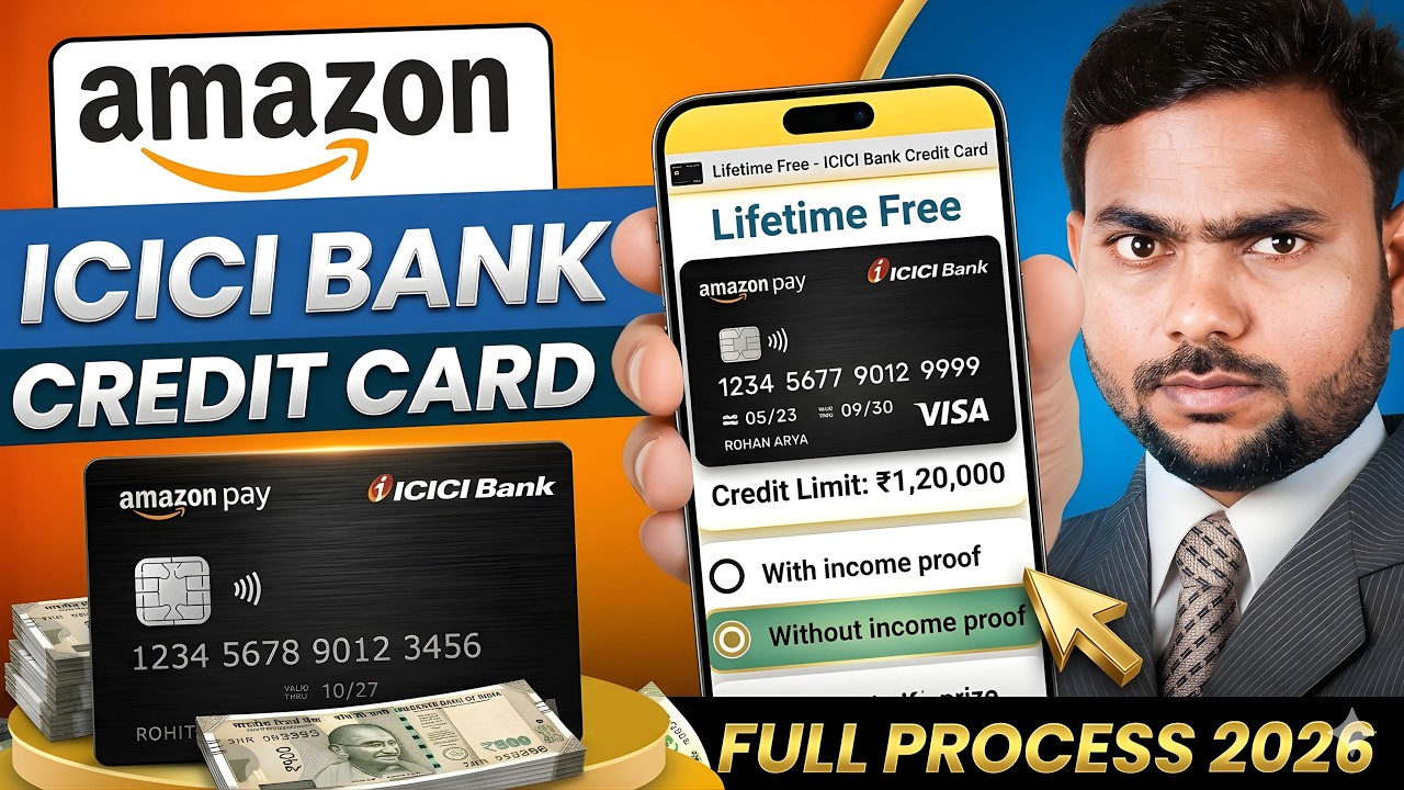 Amazon Pay ICICI Credit Card Apply 2026 | Amazon ICICI Credit Card Apply | ICICI Credit Card 2026
