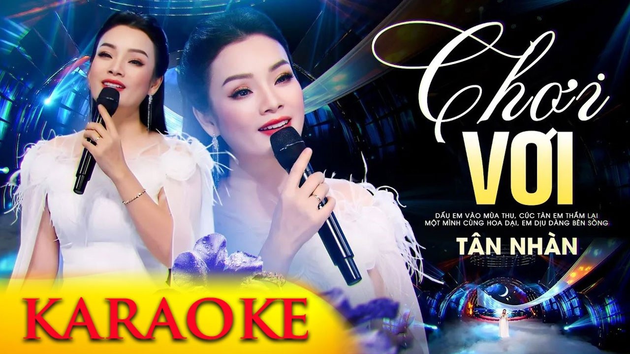 CHƠI VƠI KARAOKE - TÂN NHÀN | BEAT CHUẨN HAY NHẤT