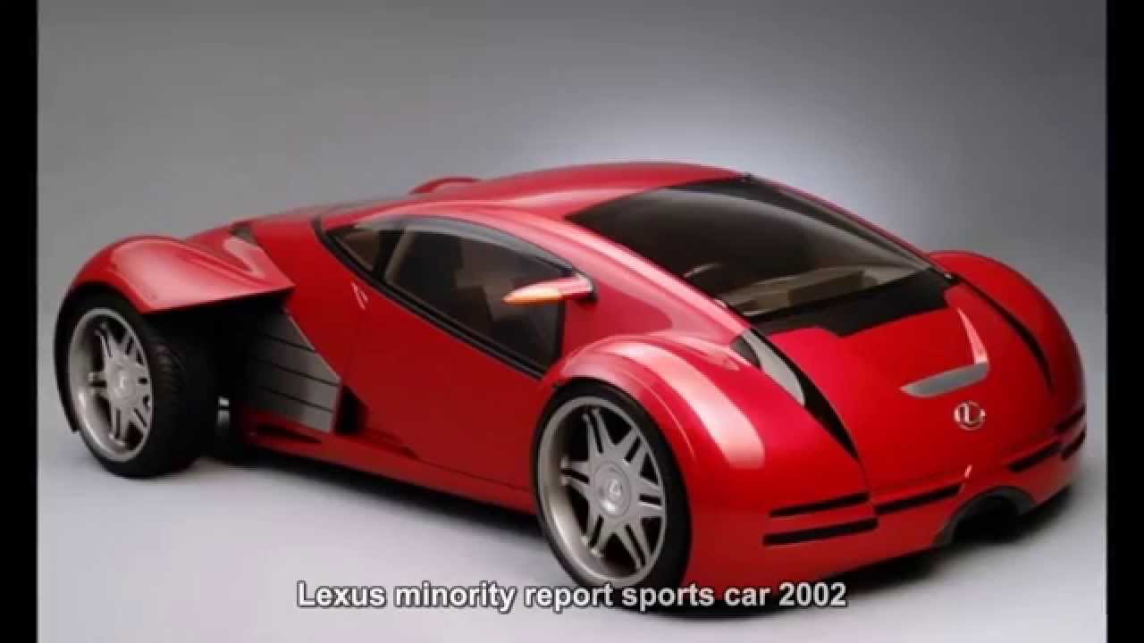 #1412. Lexus minority report sports car 2002 (Prototype Car)