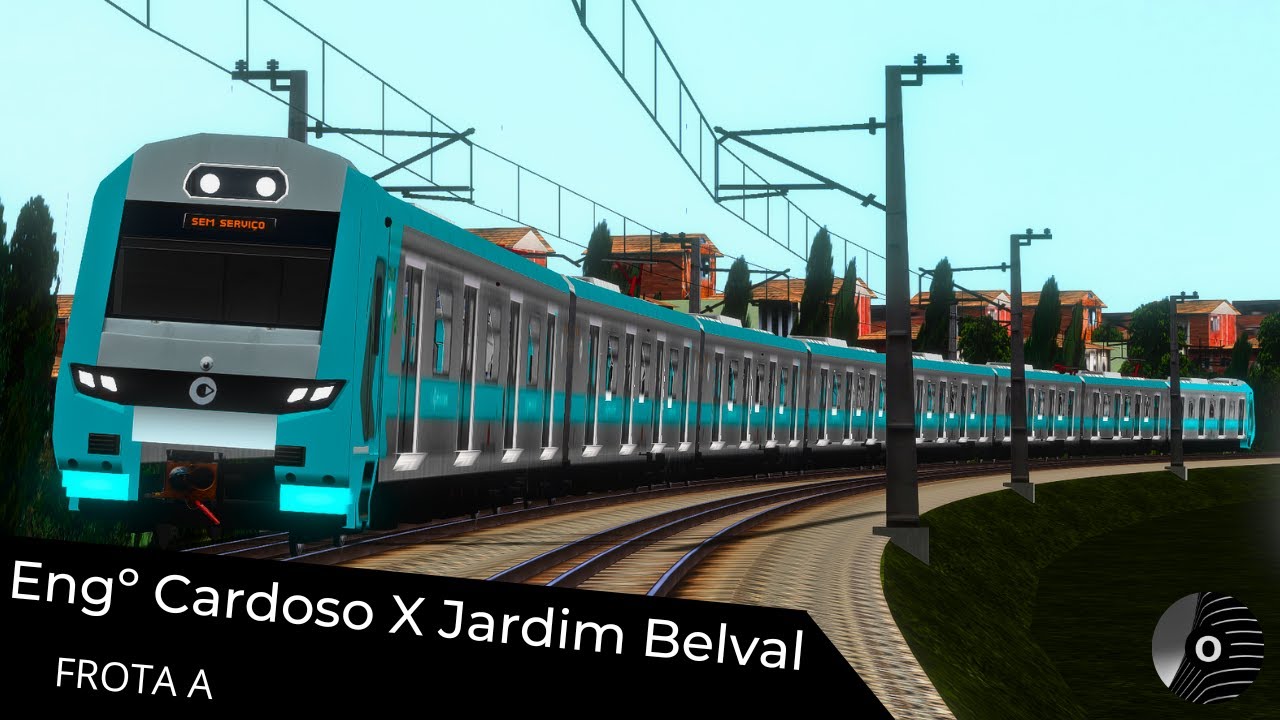 OpenBVE - ENGº CARDOSO x JD. BELVAL com o TUE FROTA A/SÉRIE 8900 da VIAMOBILIDADE! Linha 8 Diamante