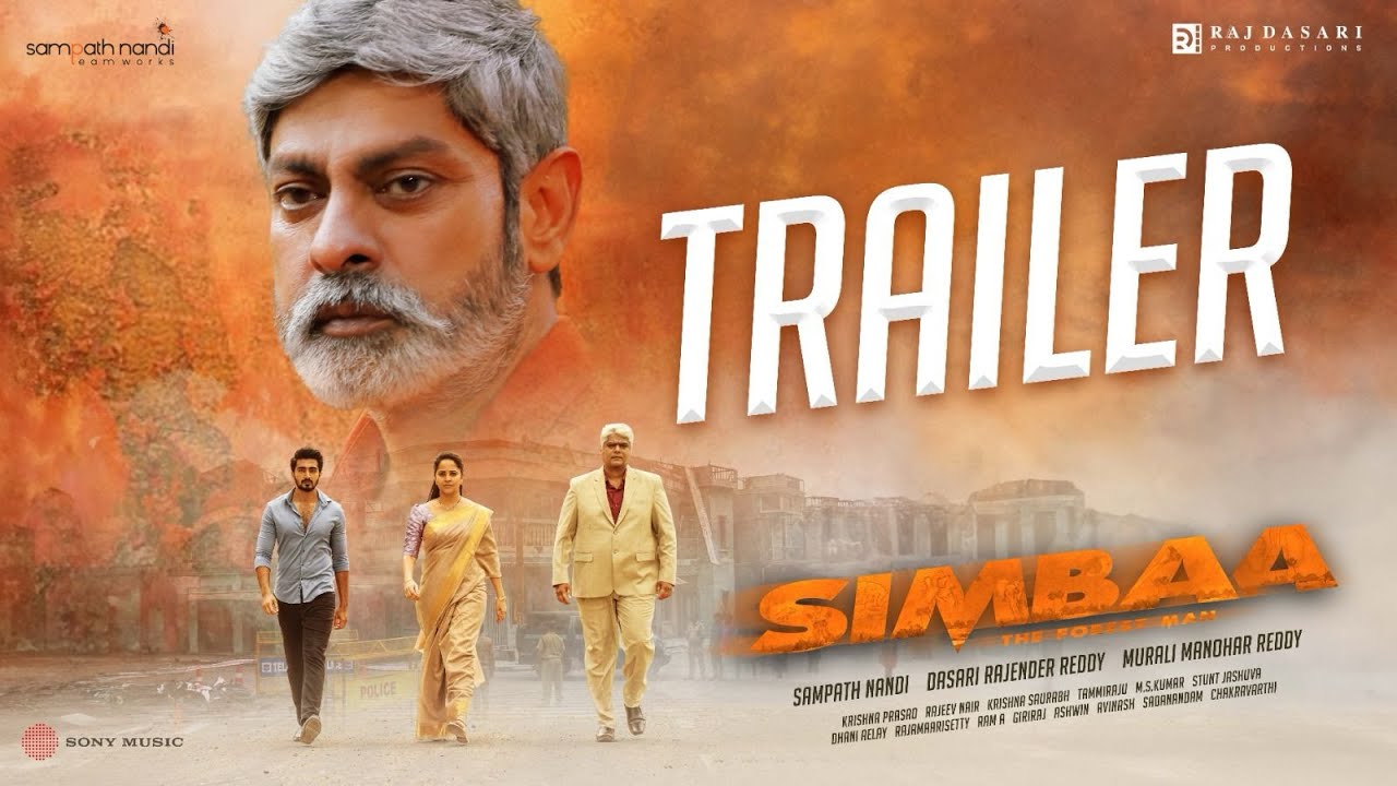 Simbaa - Official Trailer | Jagapathi Babu, Anasuya Bharadwaj | Murali Manohar | Krishna Saurabh
