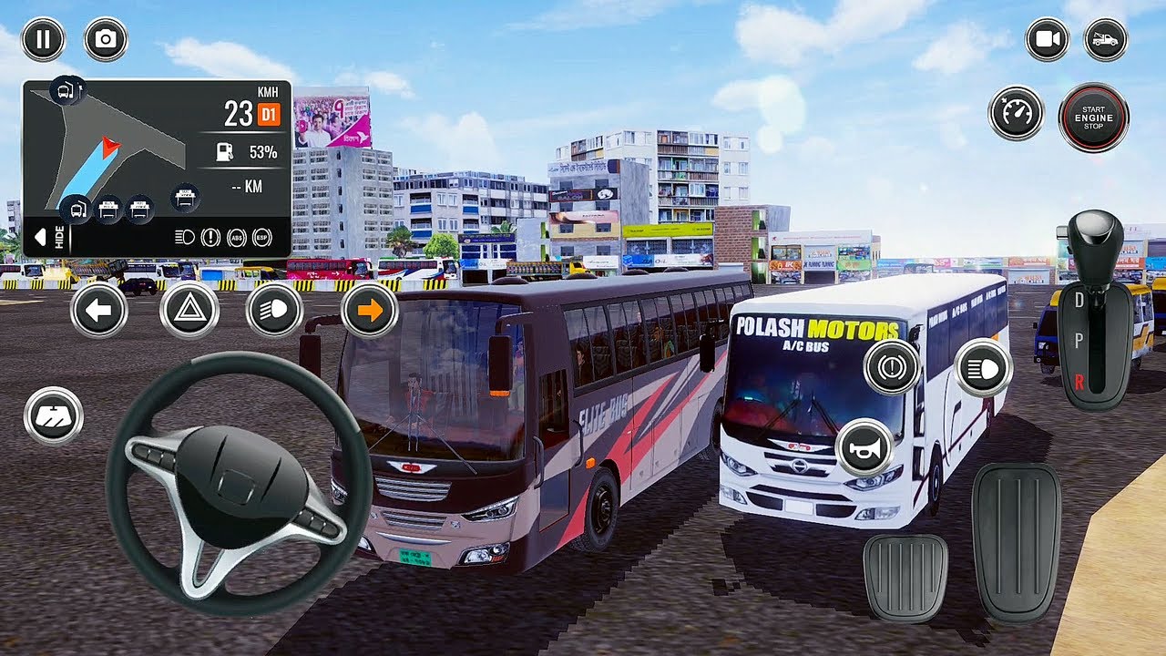 Driving From Dhaka | Bus Simulator Bangladesh New Update Graphics & Traffic