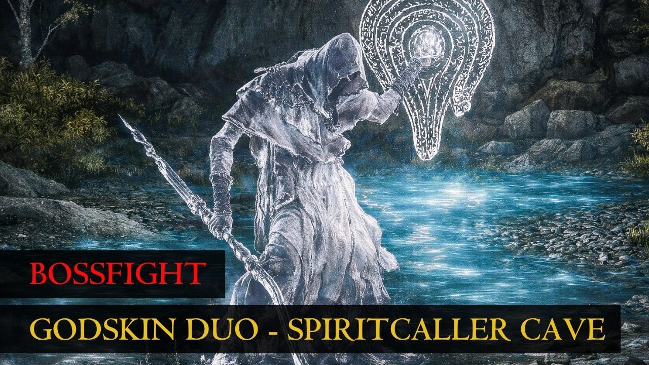 ELDEN RING | BOSSFIGHT GODSKIN DUO | gameplay