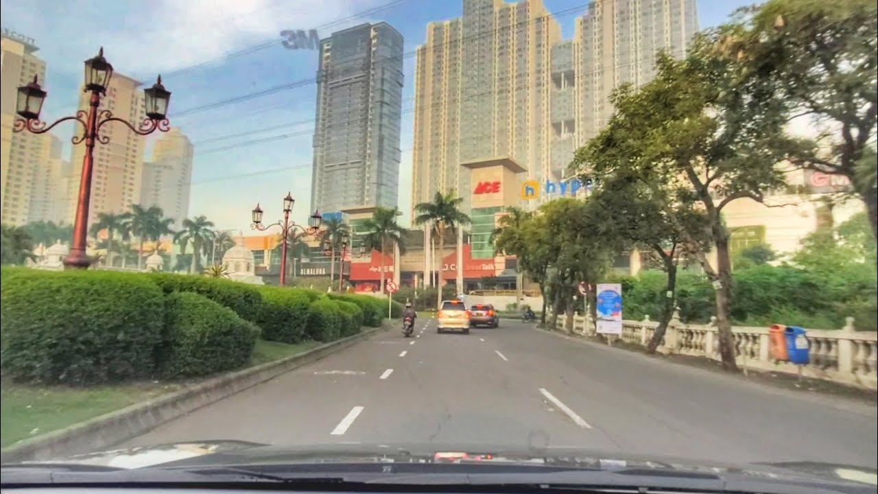Driving Around west Surabaya In The Morning