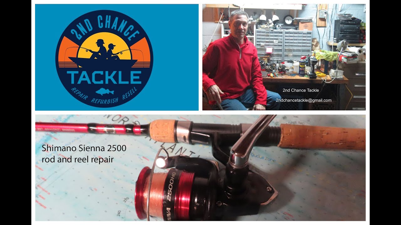 Shimano Sienna 2500 fishing rod and reel how to service and repair this project