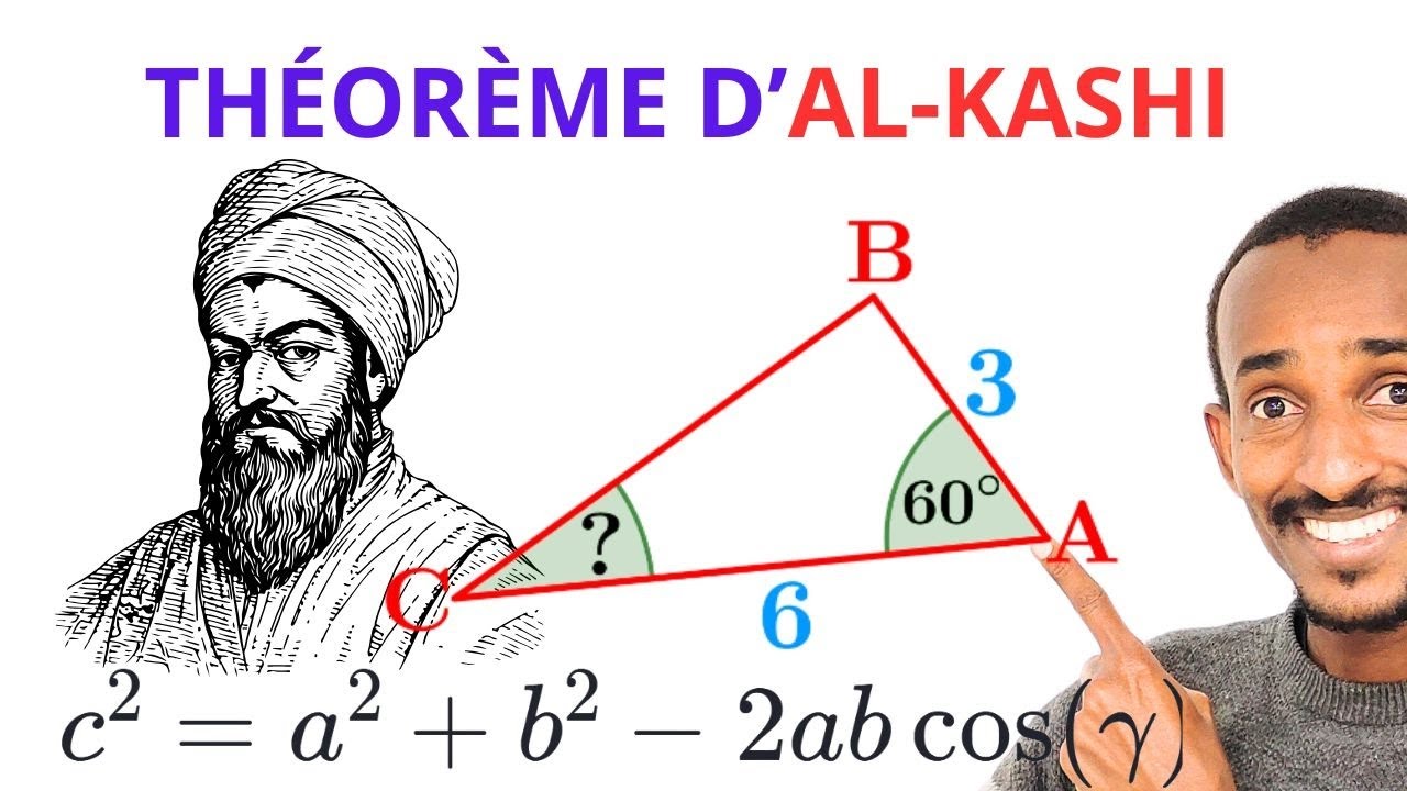 Th&eacute;or&egrave;me d'Al-kashi , Th&eacute;or&egrave;me de Cosinus