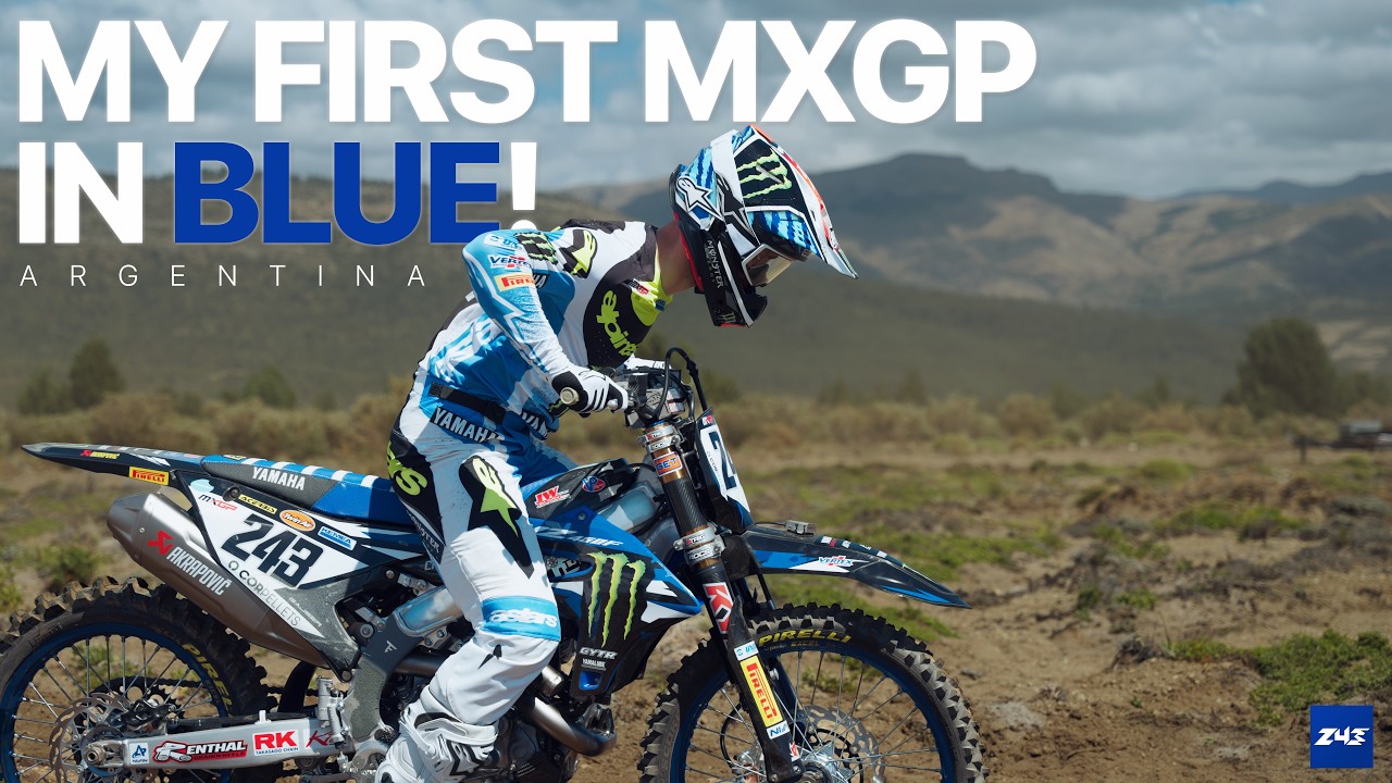 Tim Gajser - MY FIRST MXGP RACE WITH YAMAHA | 2026 MXGP ARGENTINA