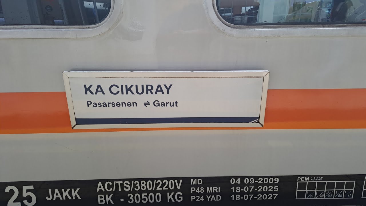 DAOP 2 EXPLORATION PART 1: Trip By Train Cikuray
