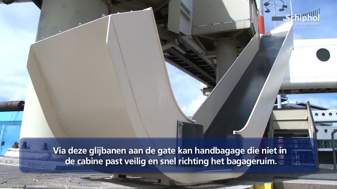 Bagageglijbanen op Schiphol
