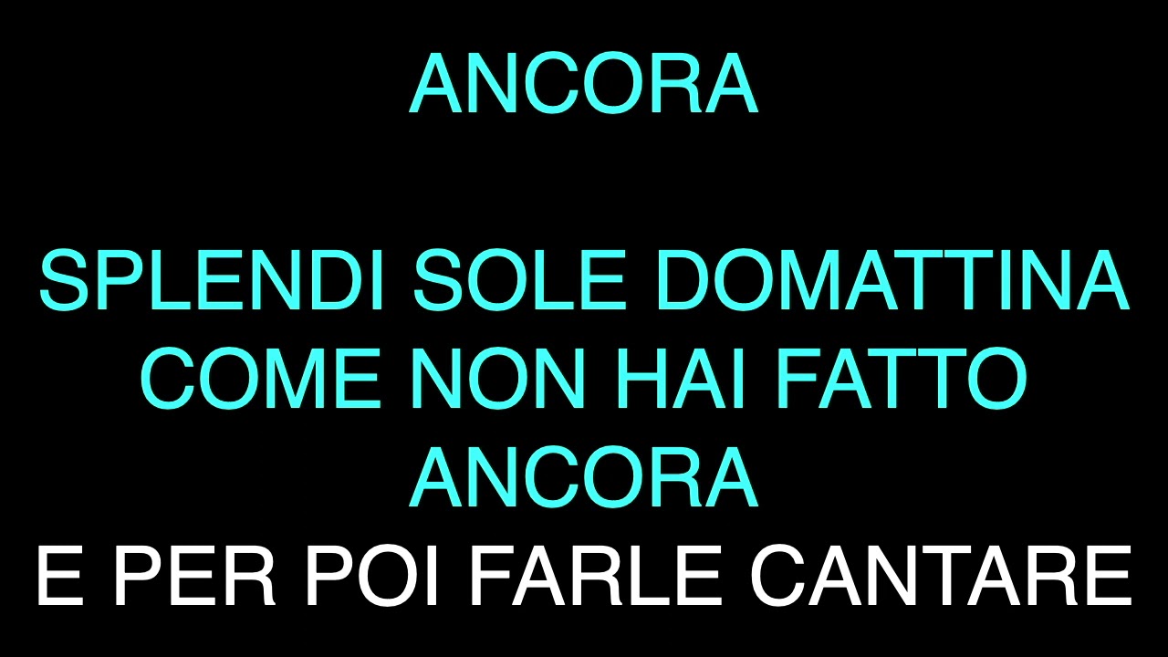 Tiziano Ferro   Margherita - Karaoke