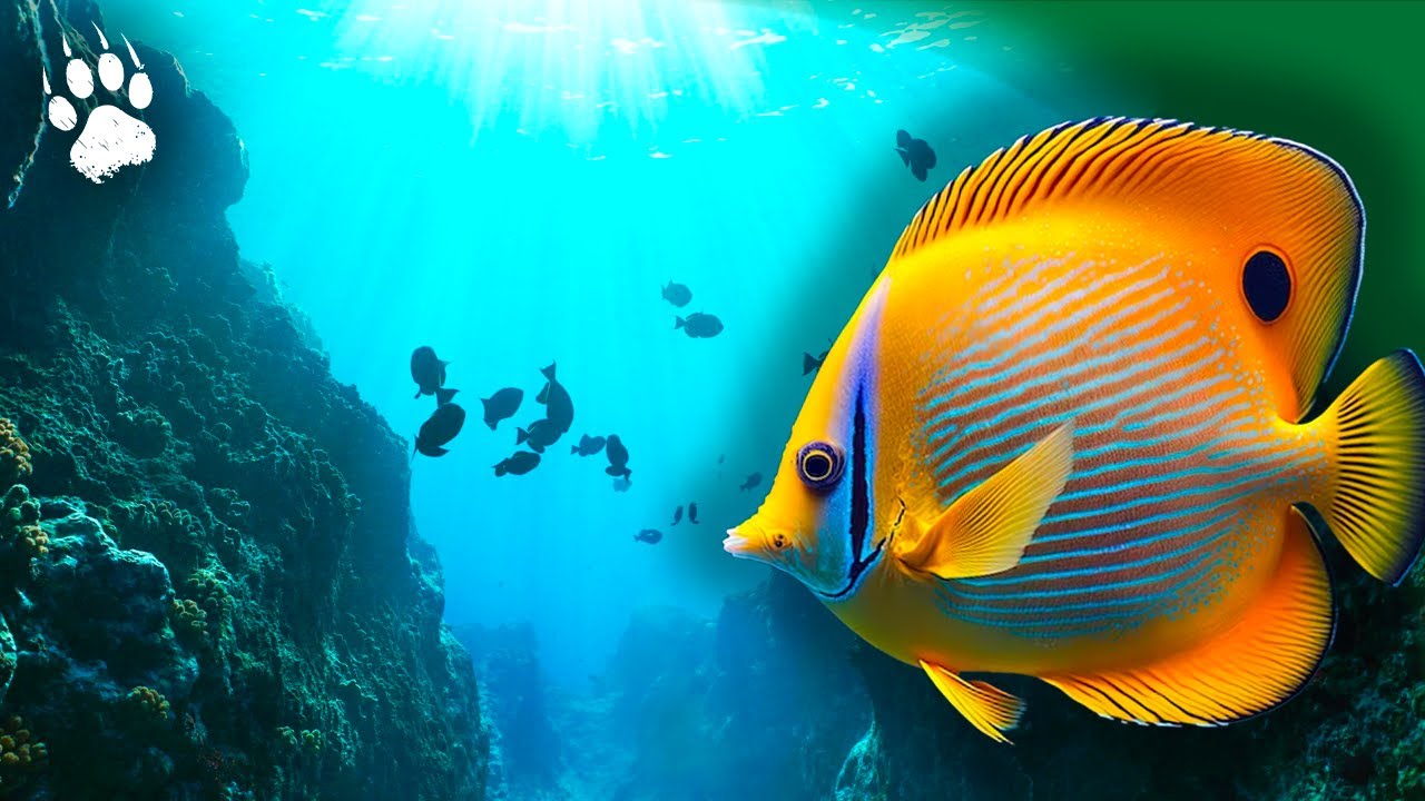 &Agrave; la D&eacute;couverte des Merveilles de la Vie Marine - Documentaire relaxation - 4K - AMP