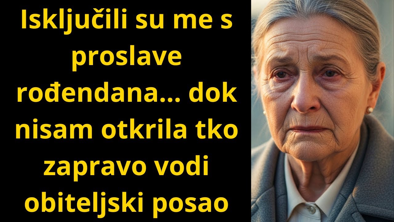 Isključili su me s proslave rođendana… dok nisam otkrila tko zapravo vodi obiteljski posao