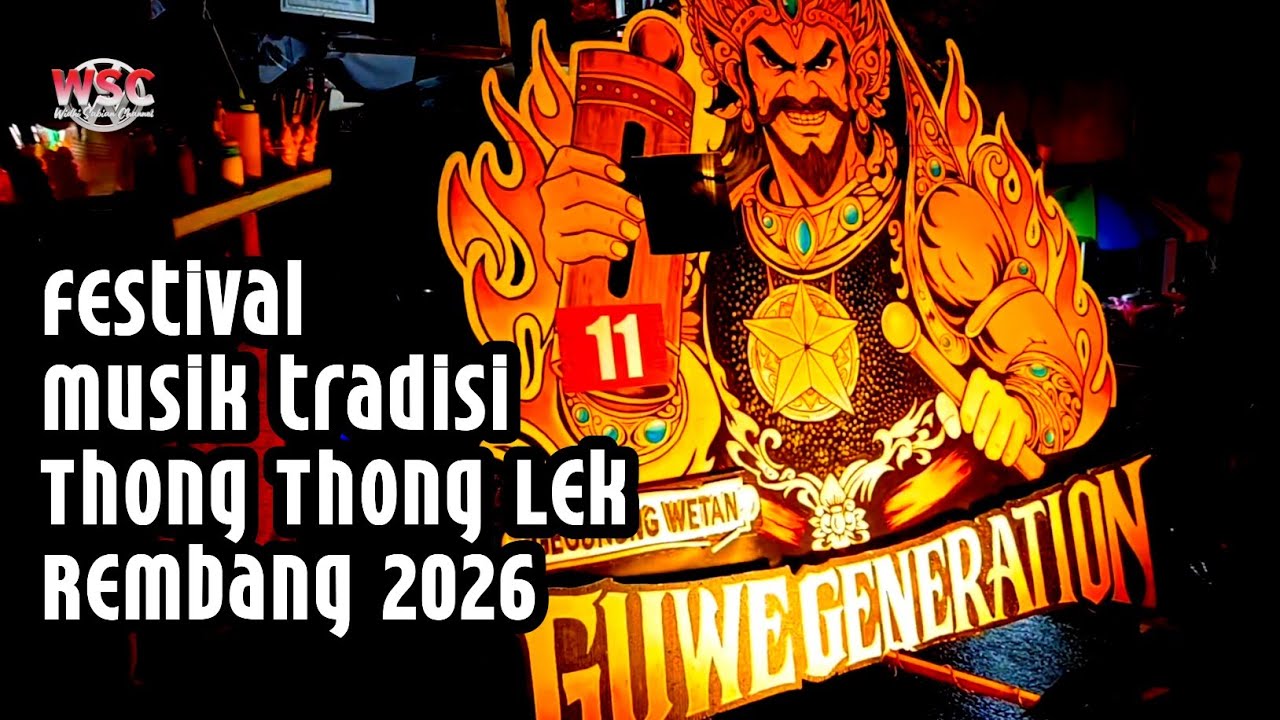 FESTIVAL MUSIK TRADISI THONG THONG LEK REMBANG 2026 #music #tradisi #budaya #kearifanlokal #ramadan