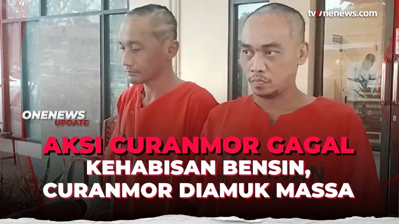 Drama Pencurian Gagal: Motor Curian Mogok Gegara BBM Habis | OneNews Update