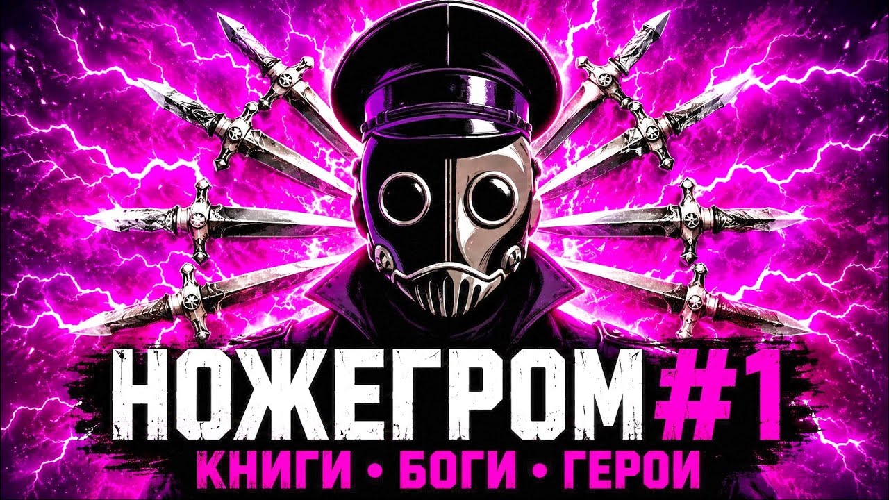 Ножегром #1: Ножерадов отвечает на вопросы: книги, боги, герои, русский рэп и тиранозавр