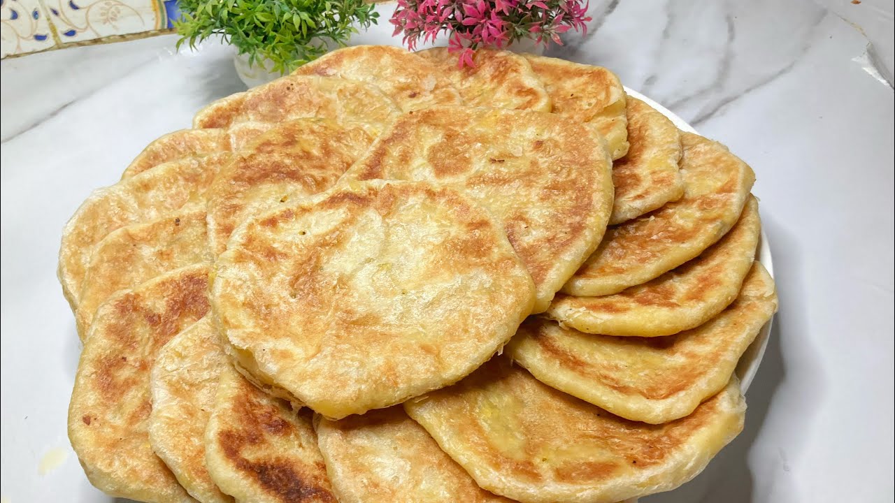 🔥ماوي صغير مورق ومقرمش بحشو مختلف ملوي بحشو يهل وقتصادية /مورق بلا مجهود وكيجي روعة😍