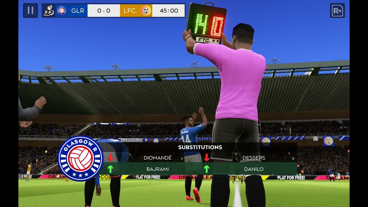 ⚽ Glasgow Rangers vs Lakra FC | 0–1 Gritty Win! 💪 | Division 3 | Gameplay #96 | DLS 2025