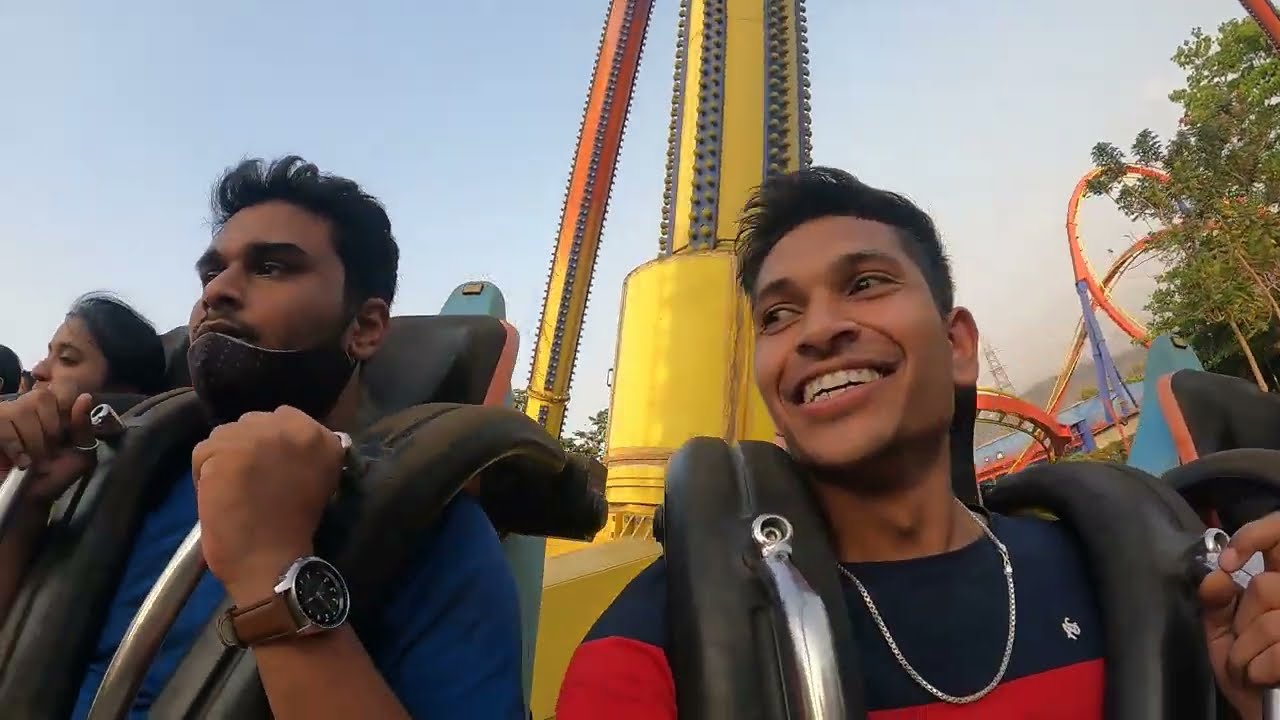 ADLABS IMAGICA~PENDULUM RIDE😖 ~Scream Machine at Adlabs imagica  -khopoli mumbai 16 march '22