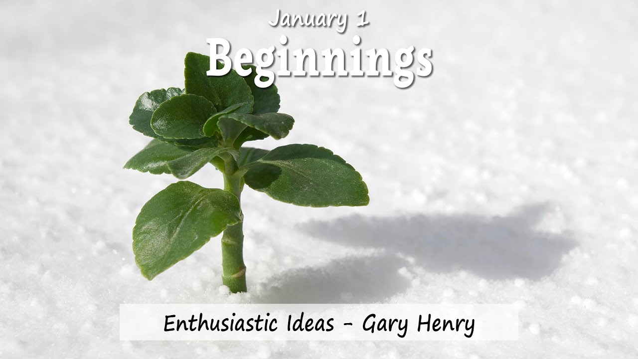 Beginnings (January 1 - Year 1)