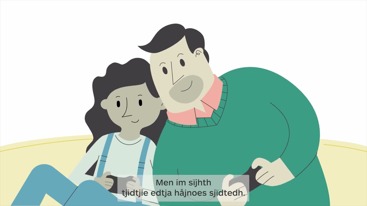Barn i mekling - Sørsamisk tale og tekst