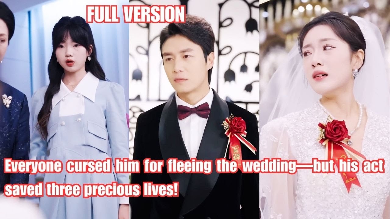 Everyone cursed him for fleeing the wedding—but his act saved three precious lives!#250228daA2