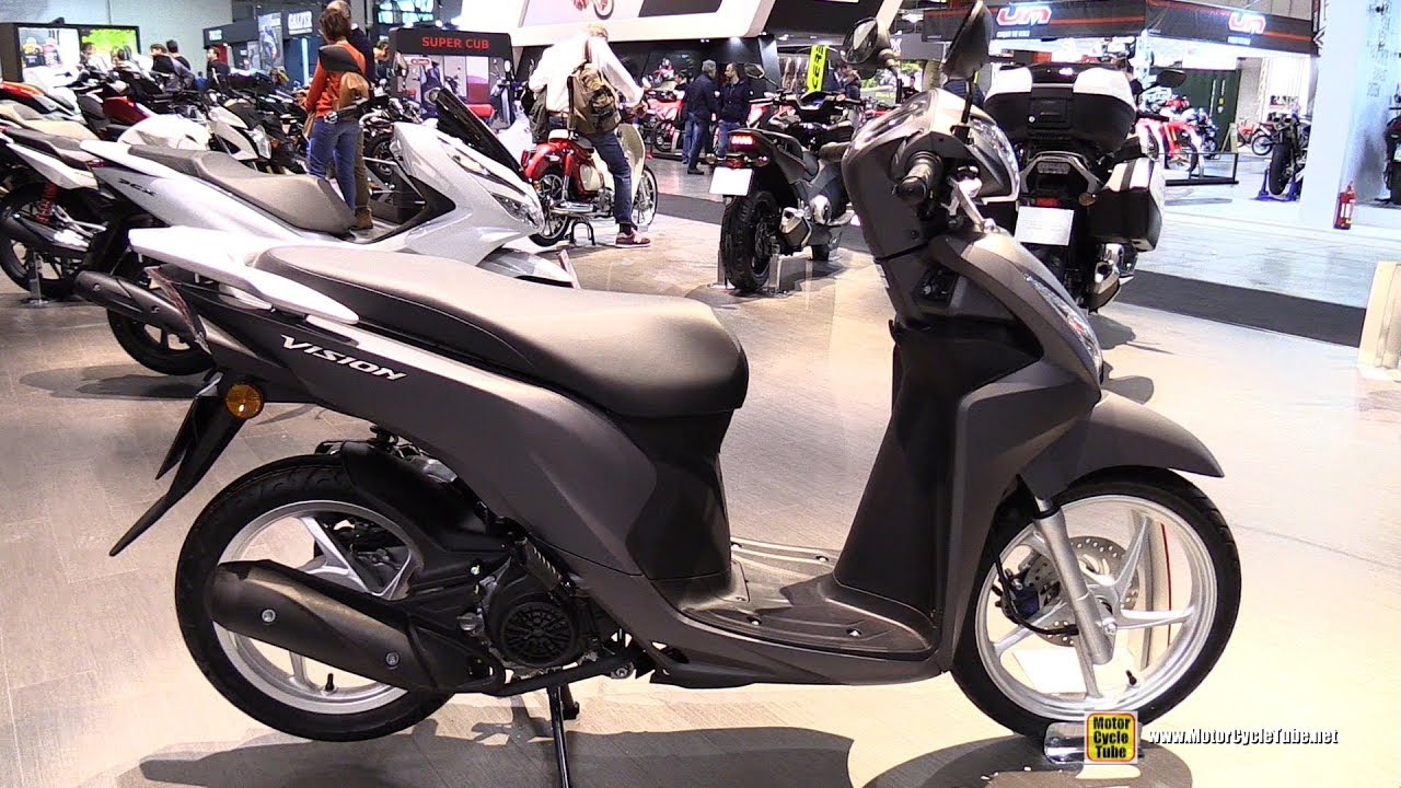 2019 Honda Vision 110 CBS Scooter - Walkaround - 2018 EICMA Milan