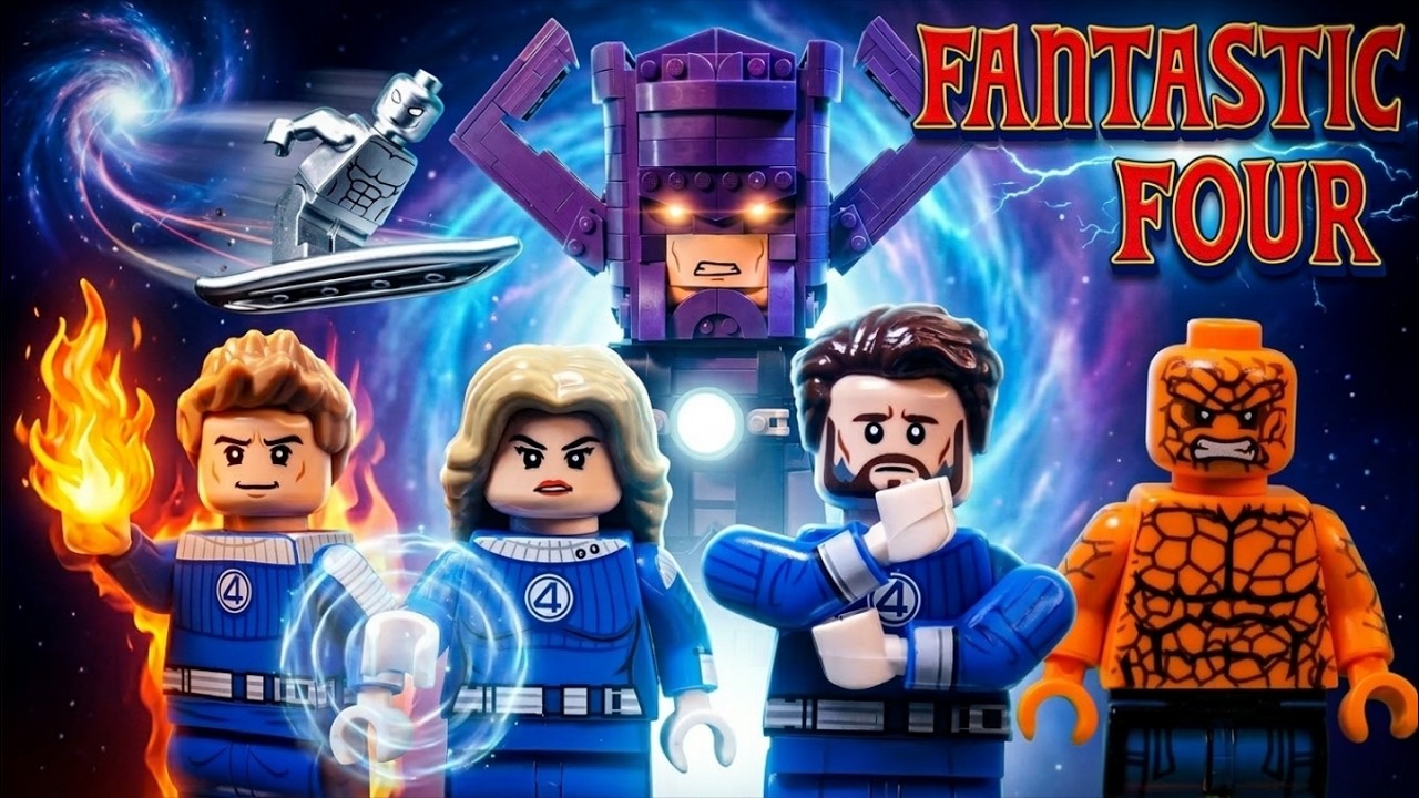 LEGO Fantastic Four: Cosmic Reckoning | Movie Lego Stop Motion